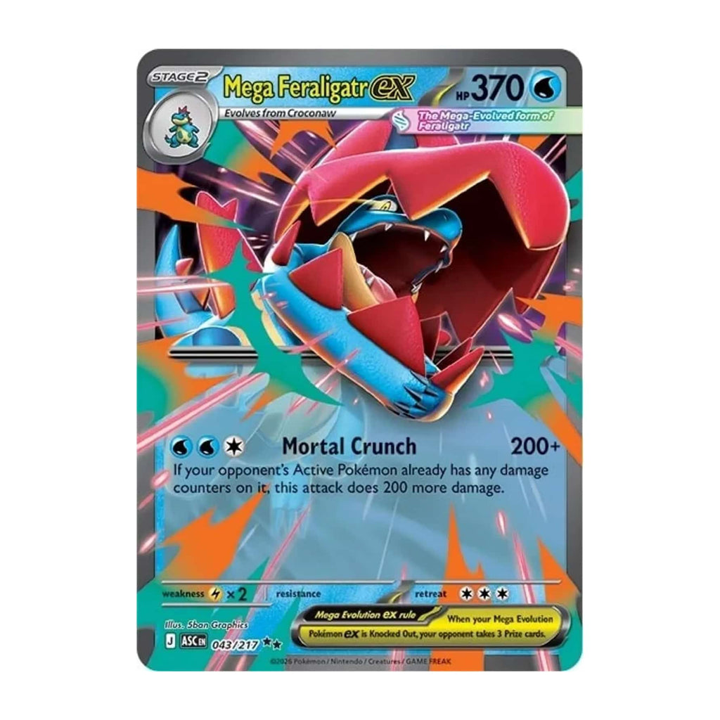 Pokémon Mega Feraligatr ex Box Inglés