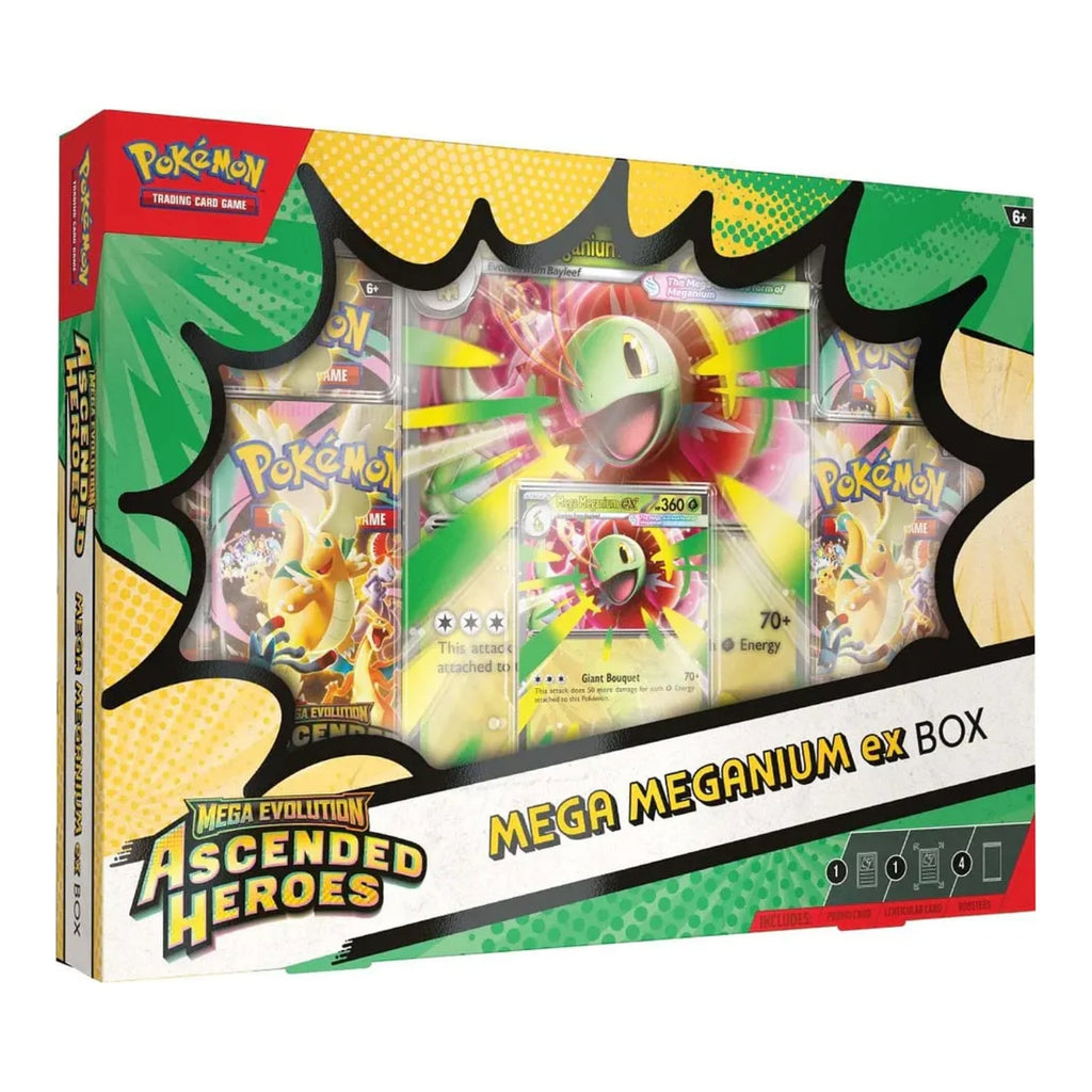 Pokémon Mega Meganium ex Box Inglés