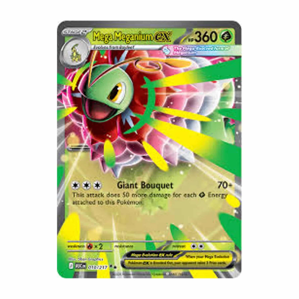 Pokémon Mega Meganium ex Box Inglés