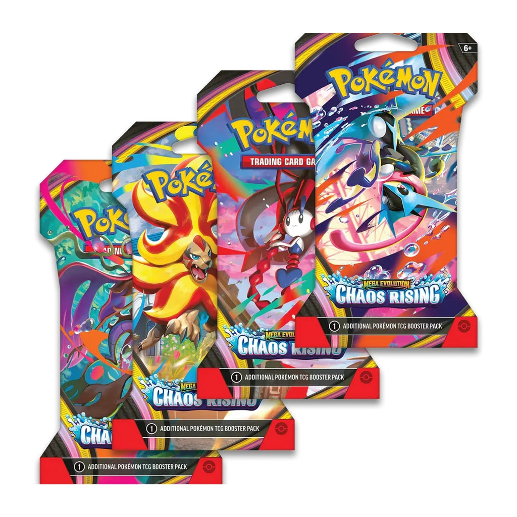 Pokémon Chaos Rising 3x Sobre Inglés
